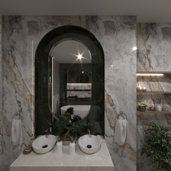 Emerald Bathroom