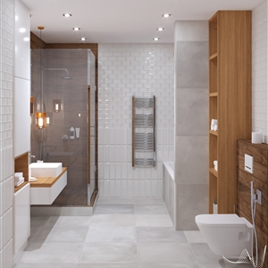 White Wooden Bathroom_3