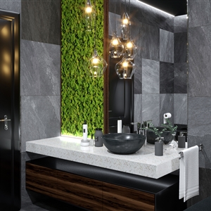 Dark Moss Wooden Bathroom_03