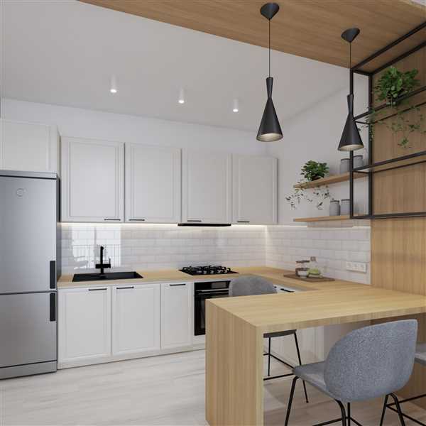 Kitchen design VIZ-2
