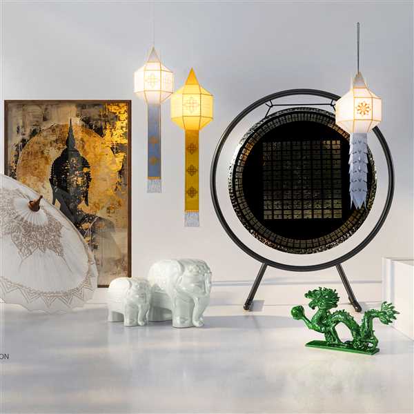 ViSoft Decoration Eastern Style
