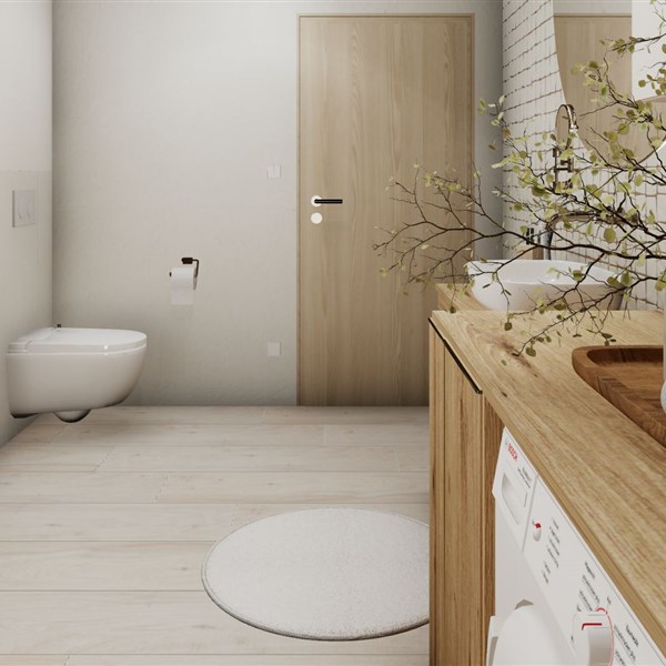COUNTRYSIDE BATH IN WHITE