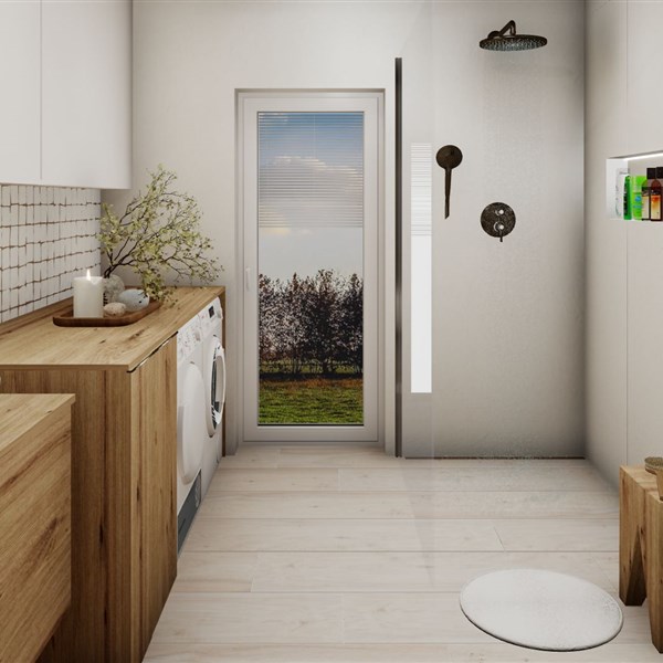 COUNTRYSIDE BATH IN WHITE