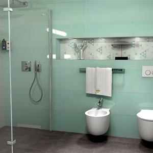 Love tiles - Acqua / Place