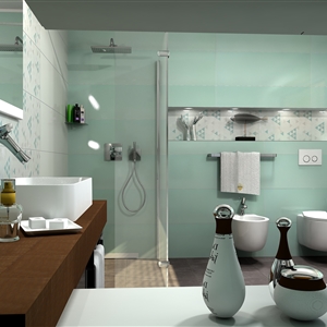 Love tiles - Acqua / Place