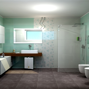 Love tiles - Acqua / Place