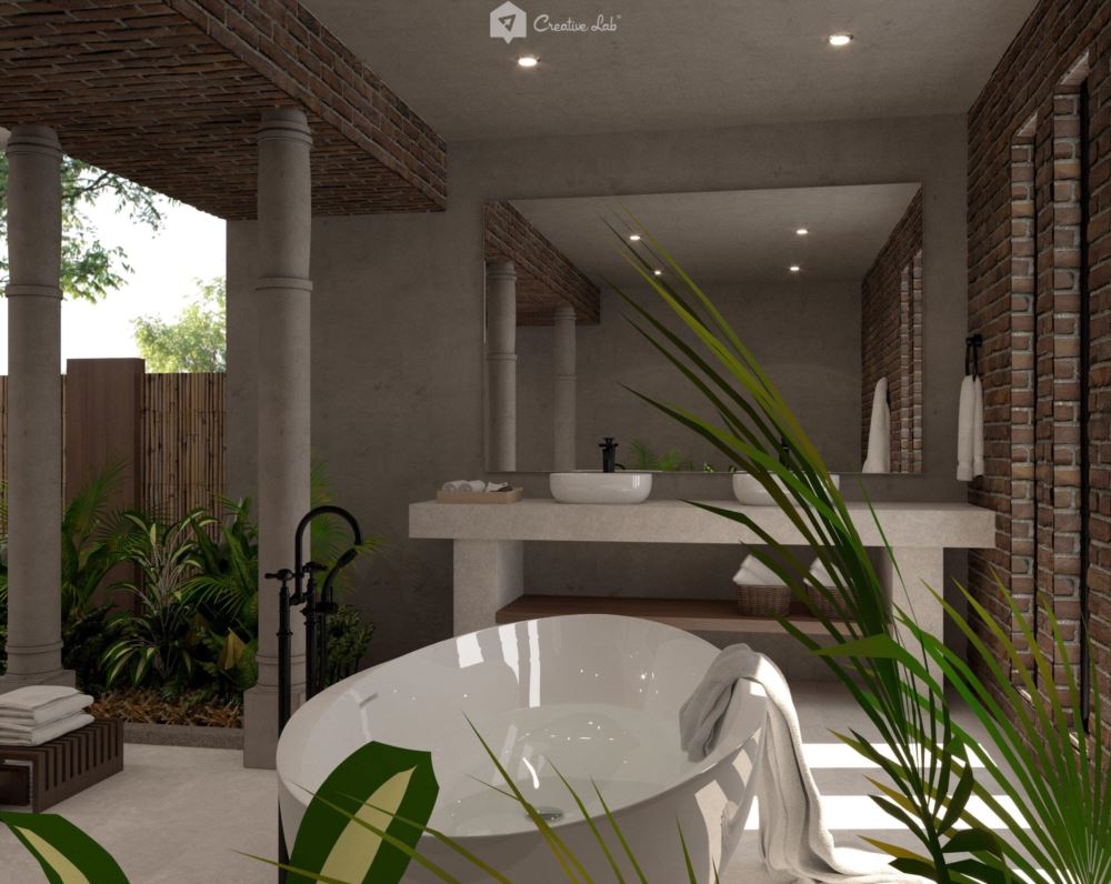 Azwan_Resort Bathroom